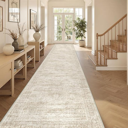 3x16 Runner Rug Non Slip, Washable Hallway Runner Rug, Living Room, Extra Long - Image 4