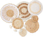 7 Pack Boho Wall Basket Decor by DIMPOLA