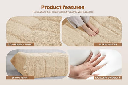 Bean Bag Pouf Ottoman, Foot Stool, Foot Rest - Image 5