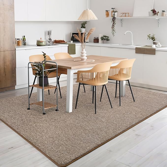 7x10 Area Rugs for Living Room Non Slip Dorm Bedroom Rug, Minimalist Washable - Image 8