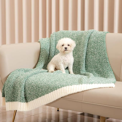 Snuggle Sac Green Throw Blanket, Ultra Soft Warm Blankets - Image 9