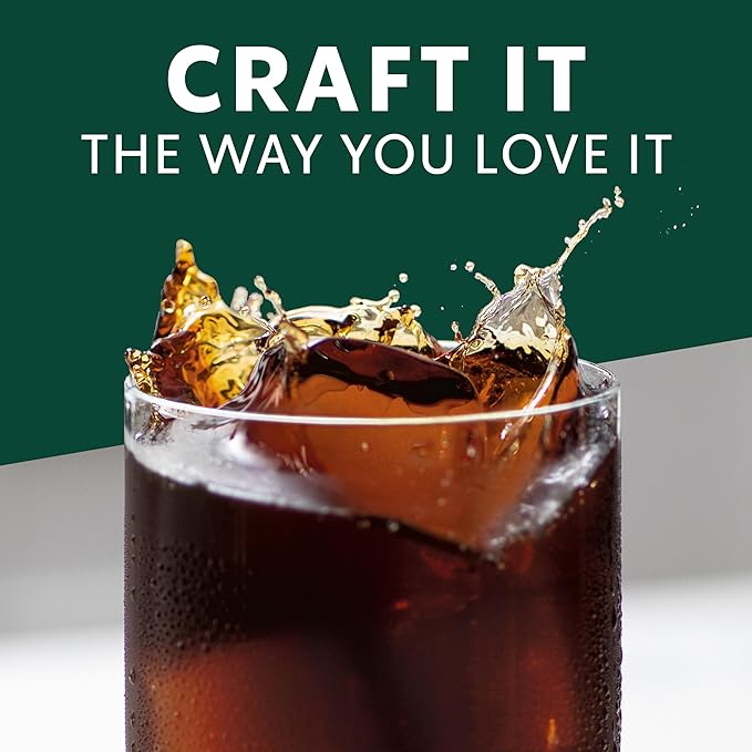 Starbucks Cold Brew Coffee Concentrate, Caramel Dolce, 100% Arabica, Multi-Serve Bottle (32 Fl Oz)