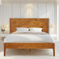 Acacia Haven Queen Bed Frame and Headboard, Platform Bed Frame Scandinavian by AACACIAFURNITURE