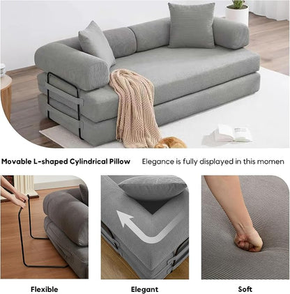 ZEIINPA Convertible Sleeper Sofa Bed - Image 7