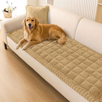 Smiry Couch Cover for Dogs, Non Slip Fuzzy Pet Sofa Covers Washable | Sofa by Smiry