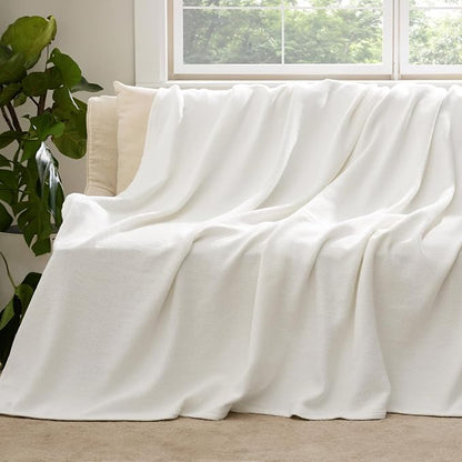 Bedsure GentleSoft 100% Cotton Large Throw Blanket - Image 5