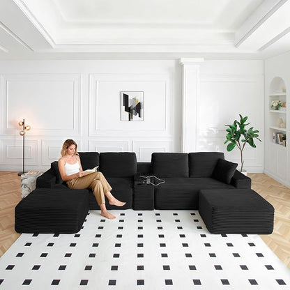 125" Oversized Sectional Couches - Image 7