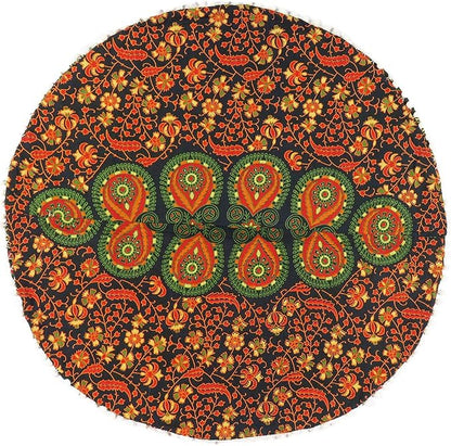 Mandala Floor Pillow Cover Meditation Cushion Seating Throw Hippie Round - Image 7