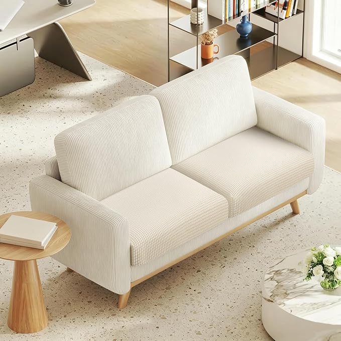 Fuloon Couch Cushion Slipcover, Super Stretch Individual Sofa Covers | 2 Pack - Image 5