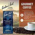 Boston’s Best Coffee - Hazelnut Creme Flavored Delicious Gourmet Coffee, Premium Ground - 11 oz. / 311 g Bag
