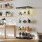 Display Cabinet with Light, Glass Door and Lock, 4-Shelf Fast Installation in by glassdisplaycabinet