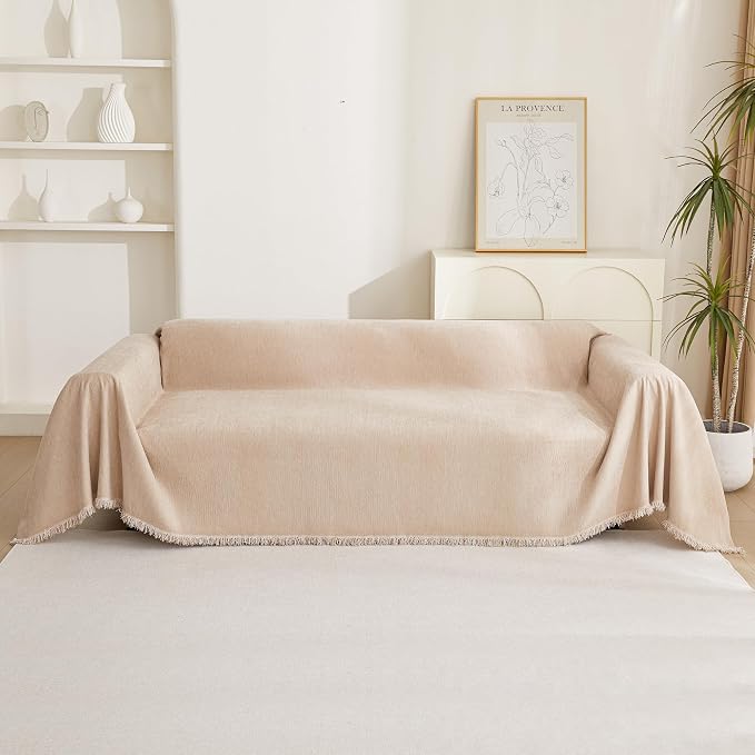 MYSKY HOME Couch Cover 2 Cushion Sofa - Image 9