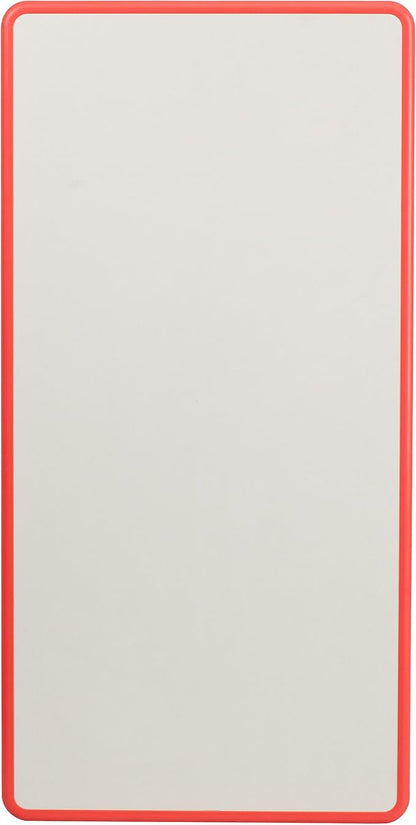 Flash Furniture Wren 23.625''W x 47.25''L Rectangular Red Plastic Height - Image 9