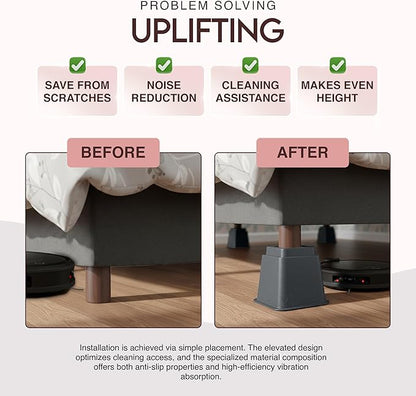 Utopia Bedding Bed Riser, 3 & 5 Inches Adjustable Furniture Risers - Image 6