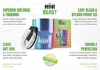 Beast 10 oz Tumbler Stainless Steel Vacuum Insulated Coffee Ice Cup Double Wall Travel Flask (Rainbow)