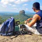 BJPKPK 64oz Insulated Water Bottle with Handle, Large Dishwasher Safe Half Gallon Water Bottle, BPA Free Water Jug, Wide Mouth Metal Water Bottle with Anti-slip Bottom, Keep Cold & Hot, Army Green
