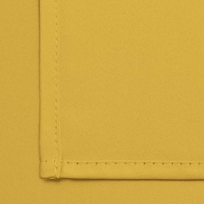 Yakamok Room Darkening Curtains 42x84 inch Long Mustard Yellow-Living Room | 2 - Image 6