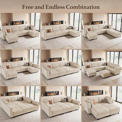 Belffin 9 Seats Modular Sectional Sofa - Image 8