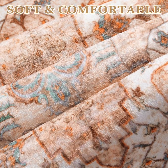 SERISSA 2x3 Washable Non Slip Boho Small Area Rug - Image 4