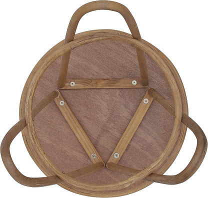 FINECASA Rattan Side Table - Image 5