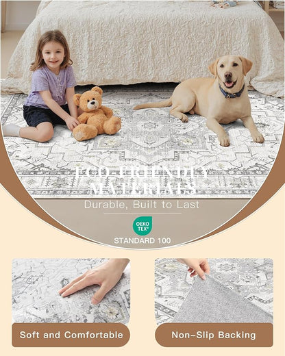 Madane Kitchen Runner 2'6''x8' Soft Rug Runners - Image 5