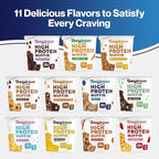 Bootylicious | High-Protein Muffin | 25g Protein, 7g Net Carbs, 2.32-2.75oz Cup, 12-Pack (Blueberry)