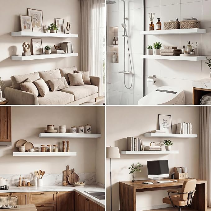 Dreamland 55 Inches Floating Shelves - Image 7