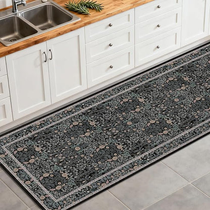 Washable 2'6" x 8' Runners for Hallways, Non Slip Long Floor Runner for Kitchen - Image 3
