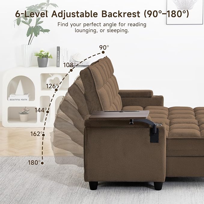 Auvsoce 71" Loveseat Recliner Chair - Image 7