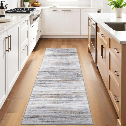 3x8 Washable Runner Rug for Family: Easy-to-Clean Runners for Hallway Entryway - Image 2