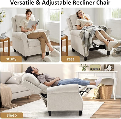 Oversized Recliner Chair for Living Room, Modern Reclining Sofa Home Theater - Image 4