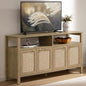 SICOTAS Rattan TV Stand for Television up to 65 Inch by SICOTAS