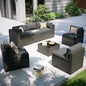 Aoxun 7 Piece Patio Furniture Set, Outdoor Sectional Sofas by Aoxun