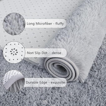 Chicrug Soft 2x10 Runner Rug for Bedroom Living Room Plush Fluffy Rug | Shag - Image 6