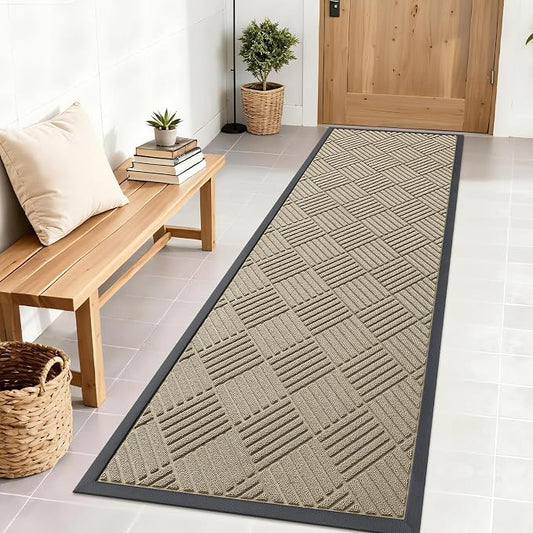 OLANLY Front Door Mat Outside Entrance 71x23, Waterproof Heavy-Duty Doormat | by OLANLY