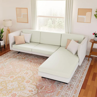 Waterproof Couch Cushion Covers, Stretch Sofa Seat Slipcovers | Stretch Fabric - Image 2