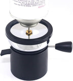 BLUEFIRE Butane Mini Burner for Tabletop Coffee Siphon Syphon/w Furnace Stand and Assembly Rack Ceramic Windproof Torch Head Portable Cooking Stove Espresso Maker Chafing Soup Tureens Fondue