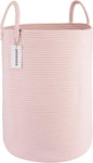 XUANGUO Cotton Rope Laundry Basket Hamper by XUANGUO