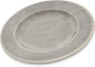 Carlisle FoodService Products Grove Reusable Plastic Plate Salad Plate with Rim for Home and Restaurant, Melamine, 9 Inches, Smoke, (Pack of 12)