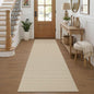 KOZYFLY Cotton Runners for Hallway 2.5'x8', Washable Runner Rug, Woven Non Slip by KOZYFLY