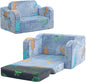 MeMoreCool Glowing Dinosaur Kids Chair, Glow-in-the-Dark Kids Couch by MeMoreCool