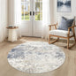 DMOYEST 4ft Round Area Rug Living Room Rugs by DMOYEST
