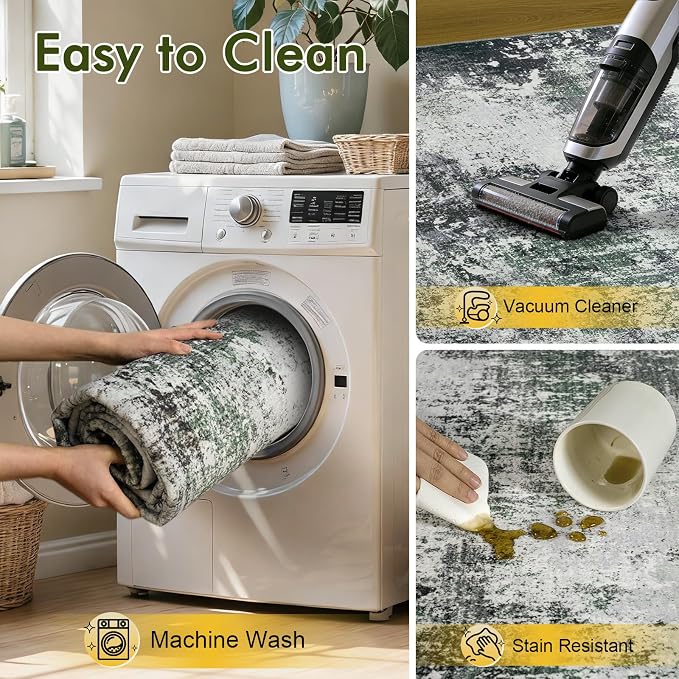 9x12 Ft Extra Large Washable Area Rugs - Image 8