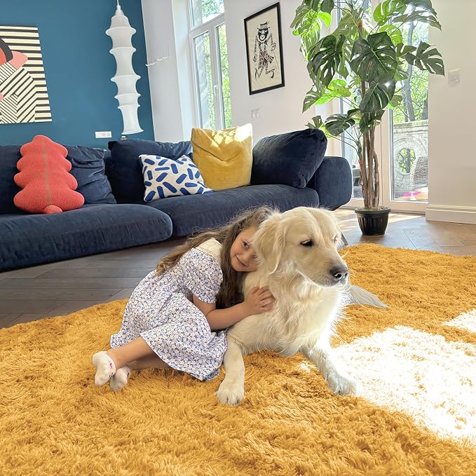 OLANLY 8x10 Machine Washable Large Area Rugs - Image 7