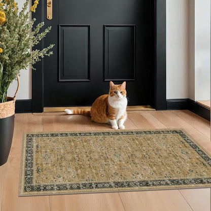 Vintage Boho 2x4 Area Rug for Entryway - Image 3