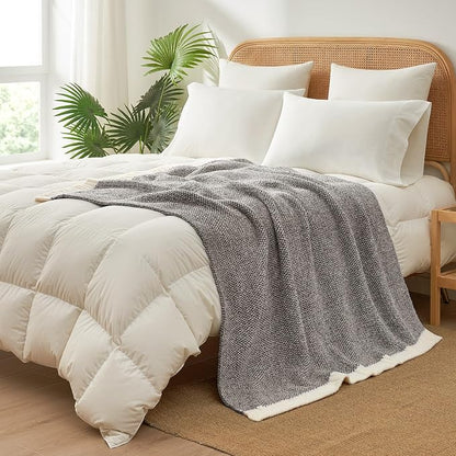 Snuggle Sac Grey Throw Blankets - Image 7