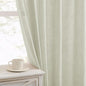 Joydeco Linen Curtains 90 Inch Length 2 Panel Sets, Light Filtering Curtains by JOYDECO