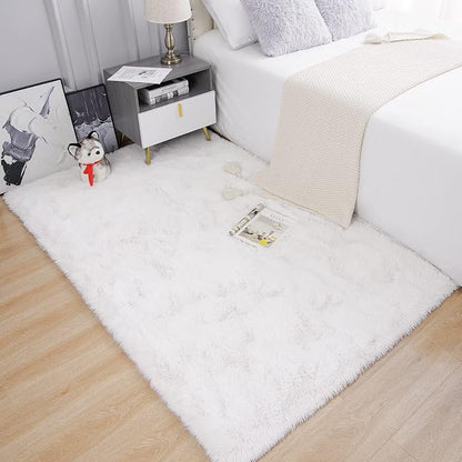 Chicrug Soft Area Rugs for Bedroom Living Room Plush Fluffy Rug 9x12 | Shag - Image 5
