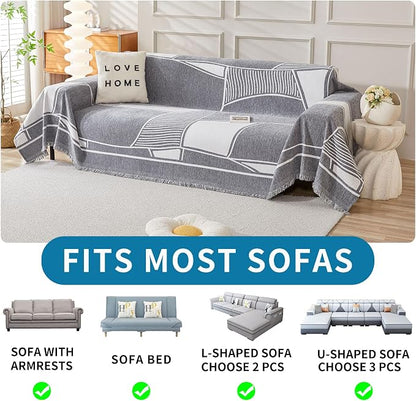 HAOMAIJIA Non Slip Couch Cover Sofa Covers - Image 5