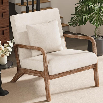 ELUCHANG Mid-Century Modern Chair, Accent Chair by ELUCHANG